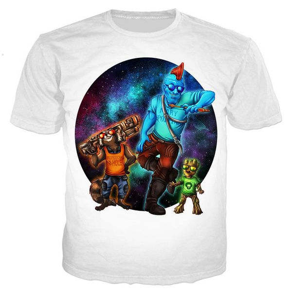 

yondu anime 3d print shirts plus size hippie funny men clothing