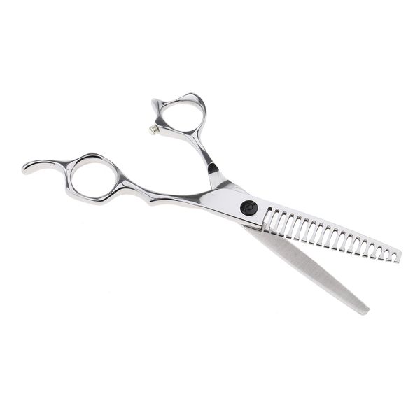 

professional salon stainlesssteel hair scissors stylist thinning tool silver