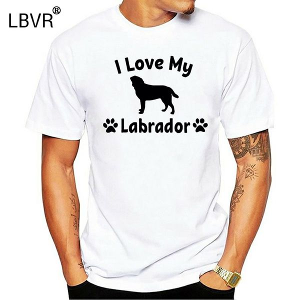 

dog owner t shirt i love my labrador slogan pet lover cute breed m xl 2xl 14xl tee shirt