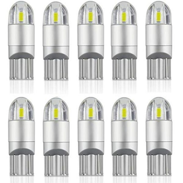 

t10 led bulb light interior light 194 168 w5w colorful car led bulb license plate ceiling dome daytime running