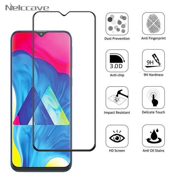 

500pcs samsung s10e m10 m20 m30 m40 s7 note 5 a2 core j2 complete temperate glass protective cover with reinforced protective film