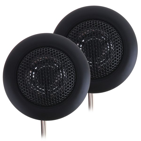 

2pcs black 800w yh-120 car horn dome tweeter audio loudspeaker car stereo treble speaker for cars