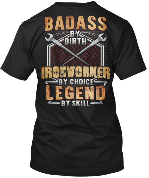 

men t shirt legend ironworker shirt women t-shirt