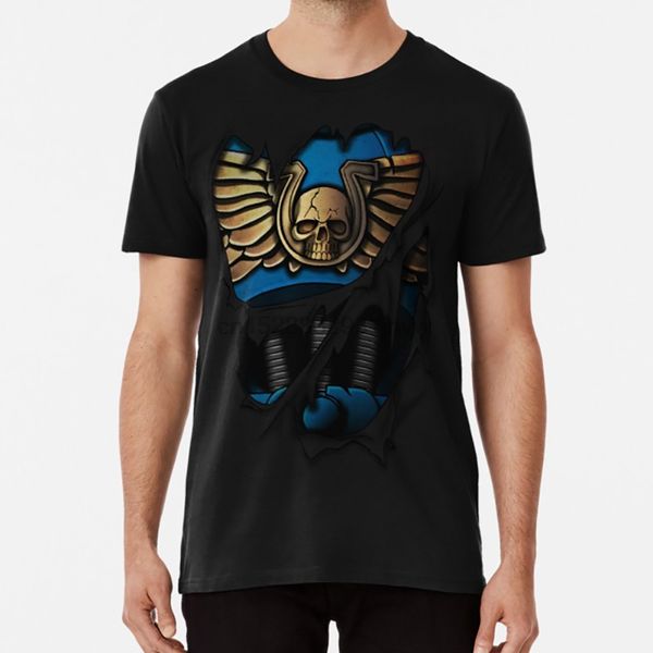 

ultramarines armor t shirt spacemarines no fear chapters