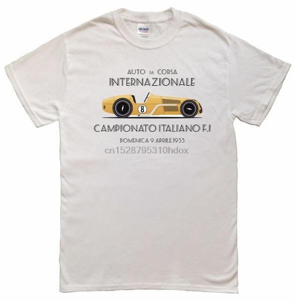 

new summer fashion men t shirt simple short sleeved cotton t shirt vintage italian racer car auto da corsa make shirts