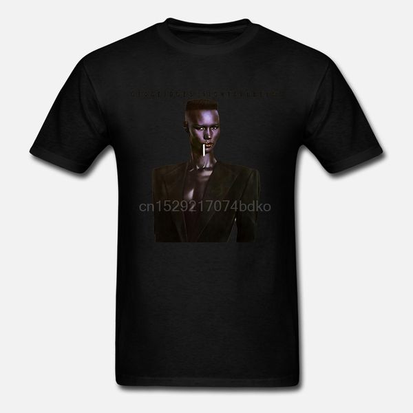 

new grace jones nightclubbing альбом известный певец mens white t-shirt размер s-3xl