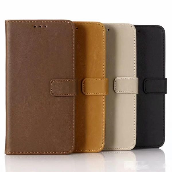 

retro crazy horse leather wallet case for iphone 11 pro max xr xs x 8 7 samsung s20 s20 a51 a71 note10 leather cover id card holder vintage