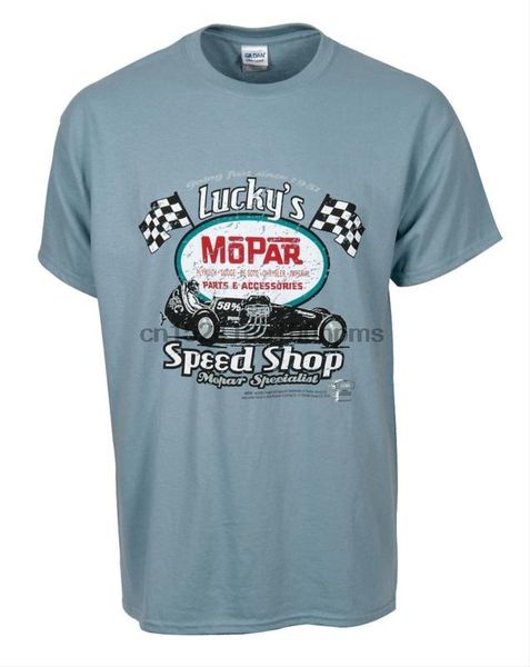 

luckys mopar скорость магазин тройник футболка манс синий размер большой л