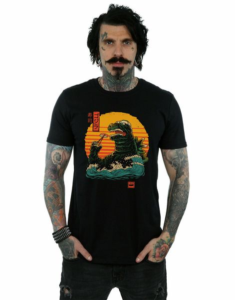 

vincent trinidad men's king of sushi t-shirt harajuku fashion classic tee shirt