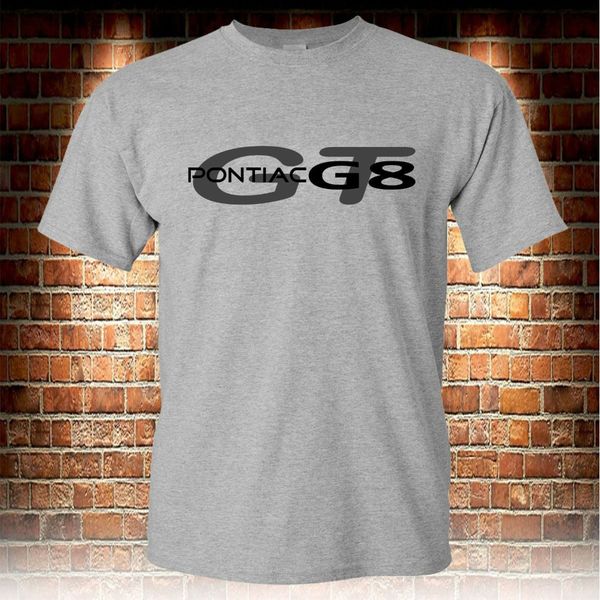 

fashion pontiac g8 gt v8 gxp ls chevy grey t-shirt men's tshirt s to 3xl casual tee shirts