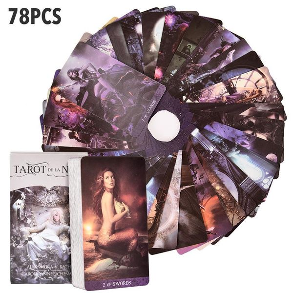 

колода правления кошки таро 78 карт карты de nuit таро эманация карта таро oracle la игры kawaii языческого yxldbj dh_niceshop