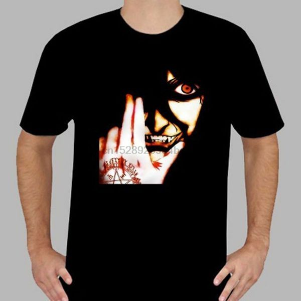 

hellsing alucard horror anime manga t-shirt