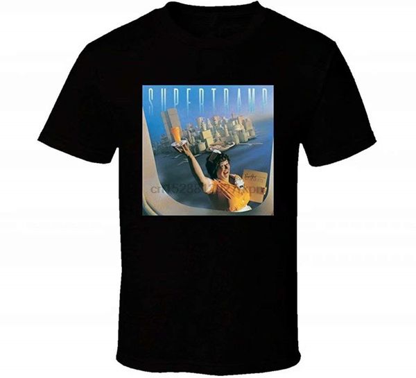 

taseisd supertramp logo design soft tee смешные люди стильный прохладный дышащий t-shirt