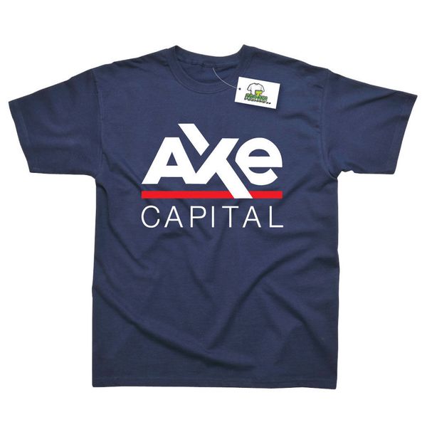 

axe capital inspired by billions printed t-shirt tee 100% cotton humor men crewneck tee shirts fashion summer paried tshirts