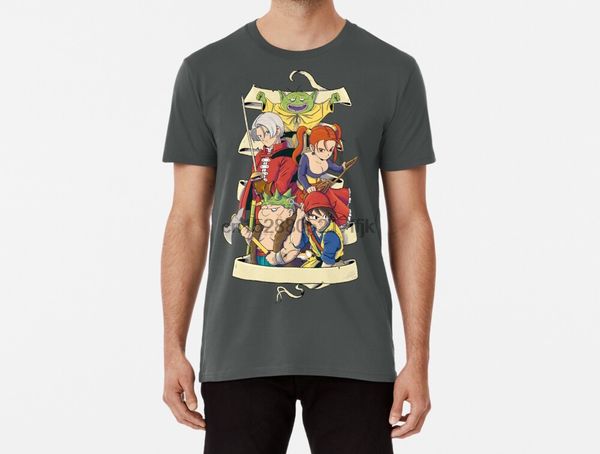 

мужчины funy футболка jrpg dragon quest tshirs женщины футболка