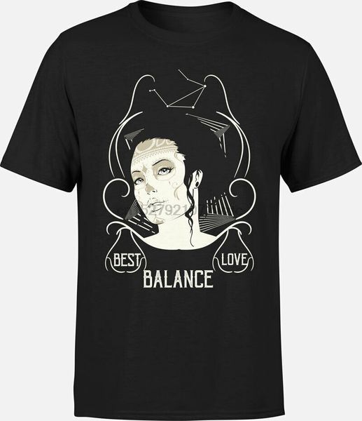 

t-shirt balance-love sign zodiac astrology birthday gift tarot card