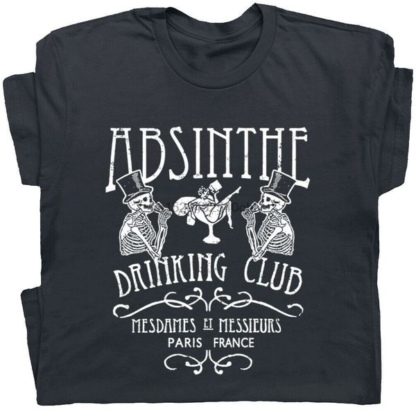 

absinthe bar t shirt paris france cool drinking vintage beer alcohol mens womens