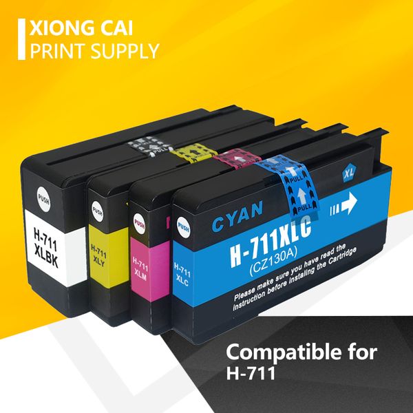 

ink cartridges compatible for 711 711xl cartridge desigjet t120 t520 24/ 610/