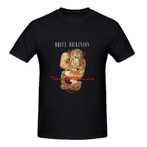 

tattooed millionaire bruce dickinson men o neck t-shirt