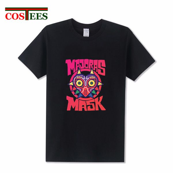 

the legend of zelda t shirt men zelda majora mask t-shirt homme 2018 designer fashion tee shirt hombre camiseta tees