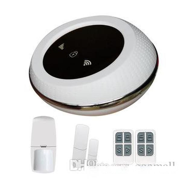 

wireless smart home gprs wifi gsm alarm system with low battery remind function
