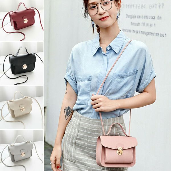 

новый дамы женщин мода малый кожаный tote сумки shopper сумка сумка