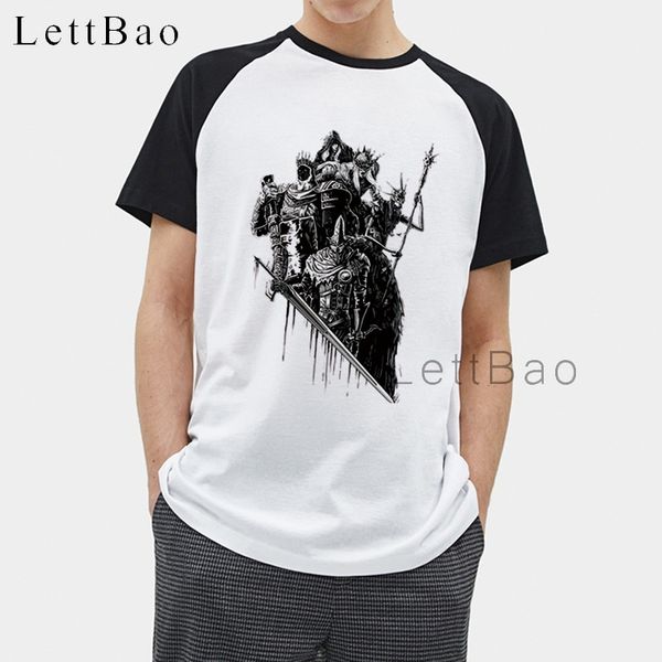 

dark soul tshirt мужчины streetwear gothic смешная футболка 2020 лето camisetas hombre мальчик лето повседневная мода топ мультфильм tshirts