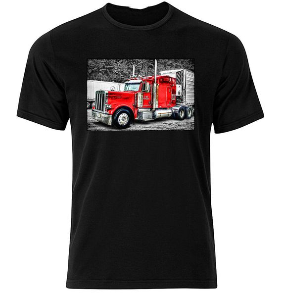 

peterbilt - graphic cotton t shirt short & long sleeve vintage tee shirt