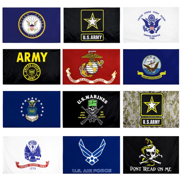 Amerikanisches Militärbanner, Flagge der US-Armee, 90 x 150 cm, 100 % Polyester