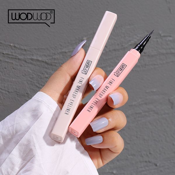 

eyeliner make-up wodwod fine hold pen students waterproof, sweat-proof, easy to remove cool black