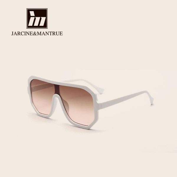 

2020 big square sunglasses vintage sunglasses, White;black