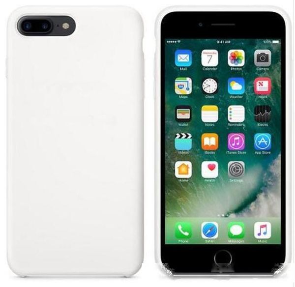 

original have logo silicone case for iphone 7 8 plus phone silicon cover for iphone x 6s 6 plus for apple retail box