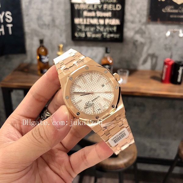 

2020 mens designer frosted rainbow offshore rubber strap watch 2813 movement men watches 316l xz factory d1503, Slivery;black