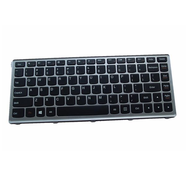 

new english lapkeyboard for lenovo s400 s435 s410 m40-70 s405 s305 s300 s400t s415 us silver us laprepair keyboard