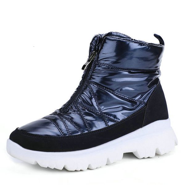 

boots 2021 women winter short style 50% natural wool non-slip waterproof snow woman fashion ankle, Black
