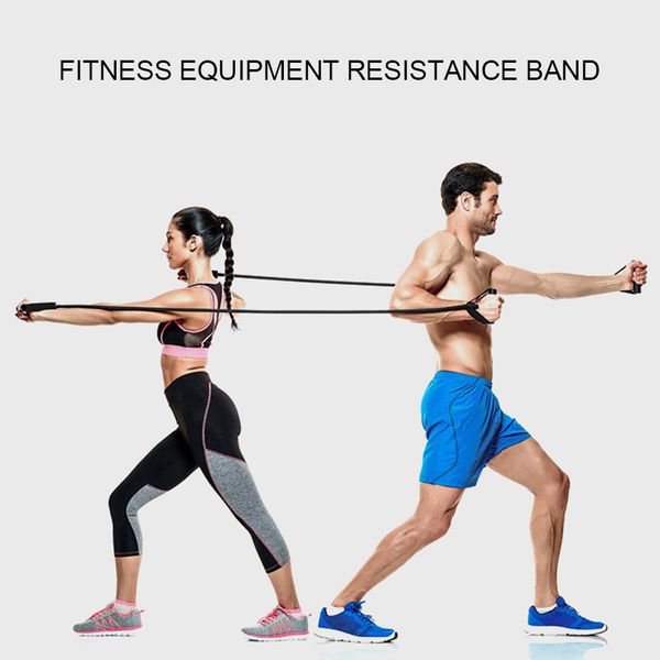 

120cm elastic resistance bands expander stretch exercise rubber band fitness equipment pull rope strength training gym yoga