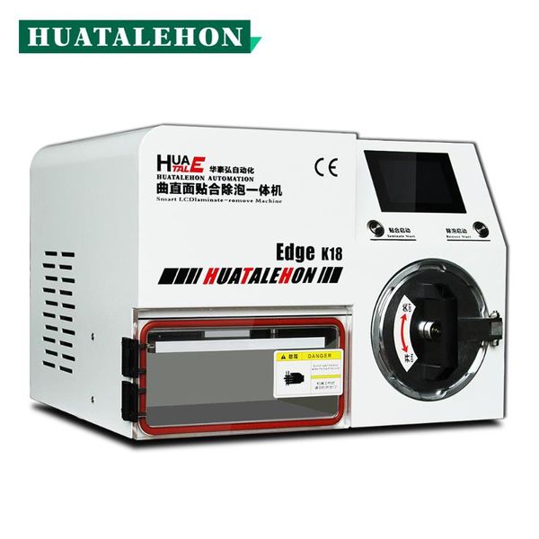 

huatalehon edge k18 vacuum laminating machine oca laminator mobile phone screen repair lcd refurbish for edge repair