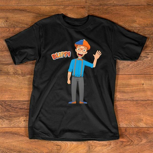 

kids cartoon blippi t-shirt homme plus size tee shirt