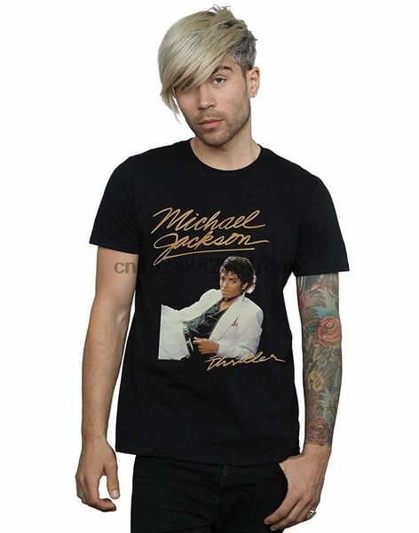 

clothing michael jackson mens thriller album t shirt 8129
