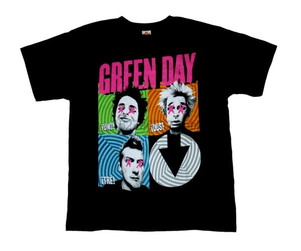 

green day - faces - тенниска s-m-l-xl-2xl brand new - t shirt punk rock