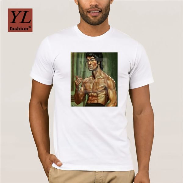 

new trendy fashion printed men's t-shirt 100% cotton dragon lee trendy creative graphic t-shirt top