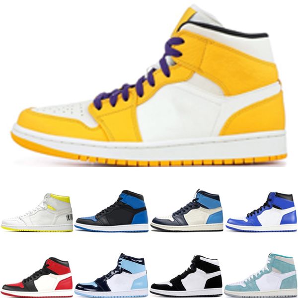 

sale sports shoes basketball shoes 1 1s one yellow white unc twist turbo green 3 with black mark trainers