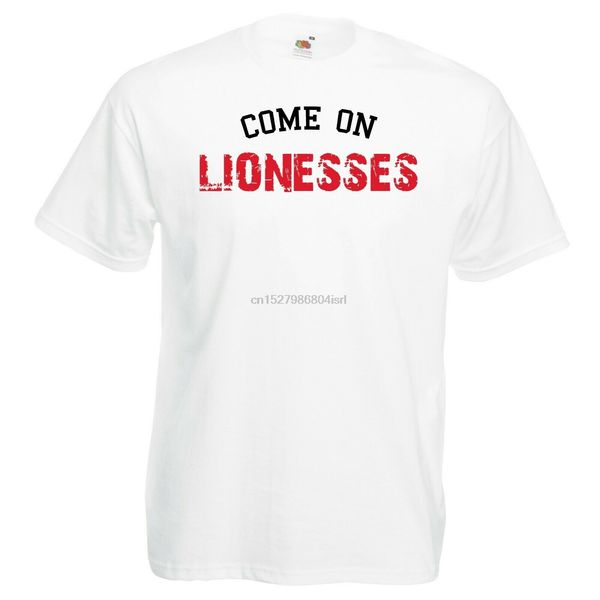 

come on lionesses t-shirt - england ladies womens footbal team support gift 1