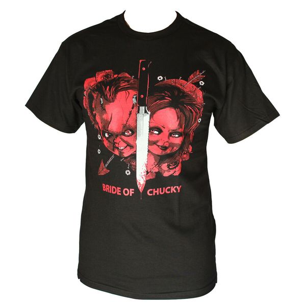 

невеста чаки mens t shirt black