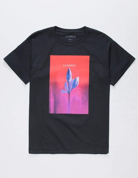 

капель фиолетовые мальчиков t-shirt, черный, x-large короткие рукава хлопок моды майка бесплатная доставка интересные картинки