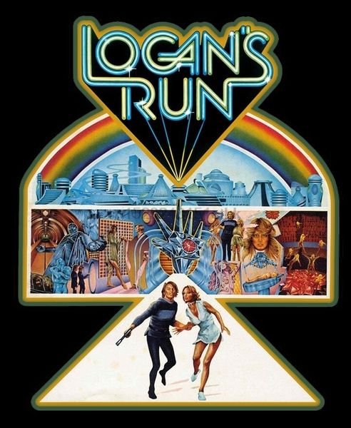 

70 sci-fi classic logan run poster art custom tee any size any color