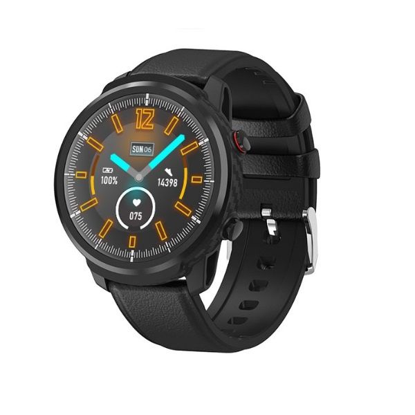 

l3 smart watch waterproof women men smartwatch round screen heart rate pedometer call message reminder smart activity tracker