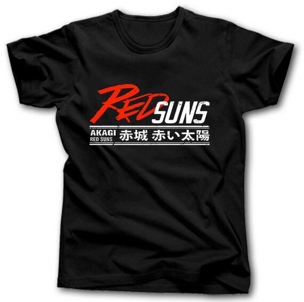 

initial d tops тройника рубашки s-xxxl red suns anime drift japan wrx racing roku хати топы новый унисекса смешные футболки