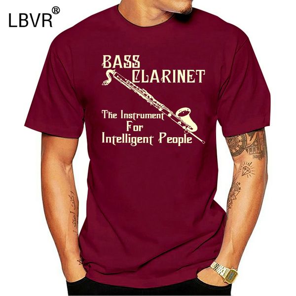 

bass clarinet for intelligent people - the instrument popular tagless tee t-shirthipster o-neck cool