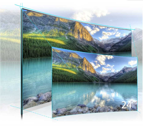 

monitors 24 inch curved and flat hd computer monitor 27 75hz